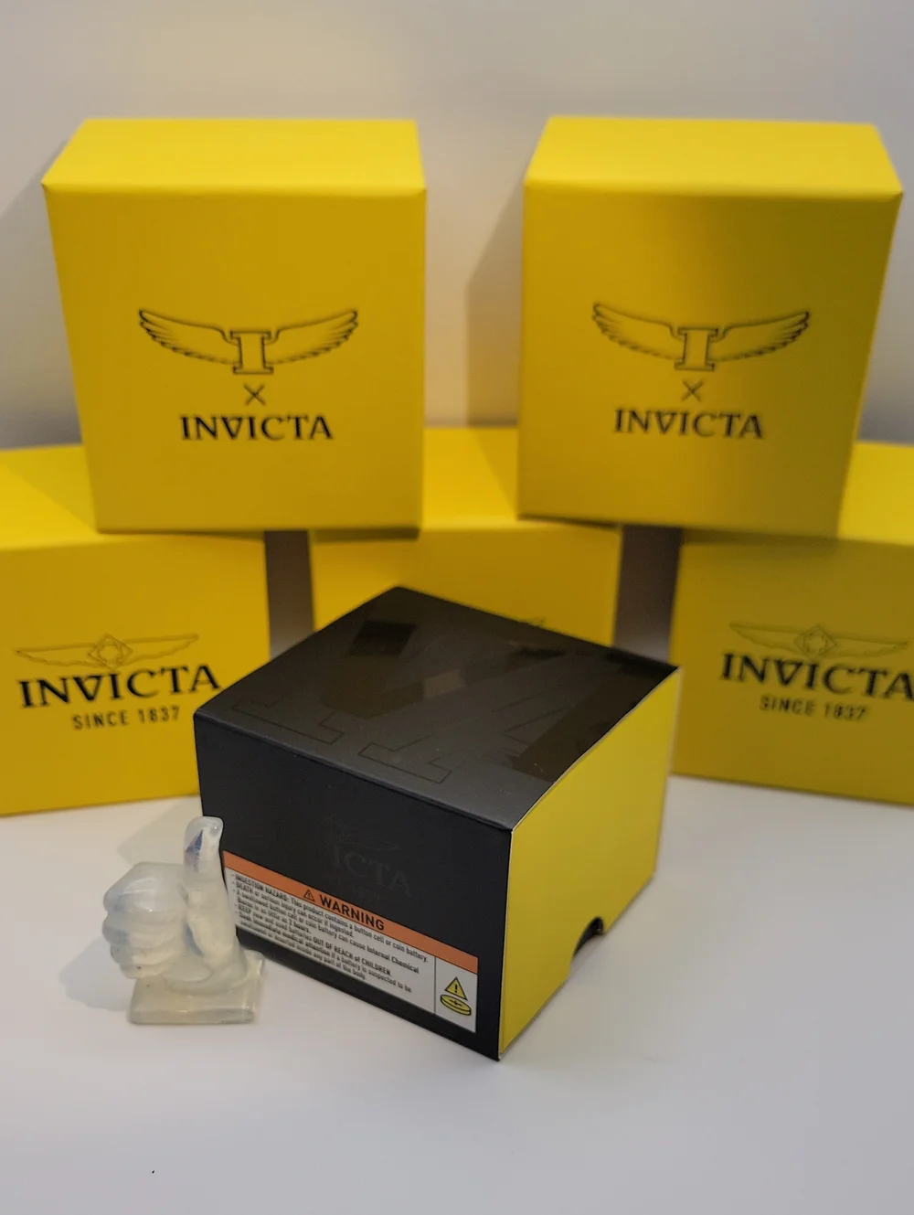 NEW 🏁 Invicta Racing Stint Master Men's Watch - 46mm. Light Blue Silicone 49442